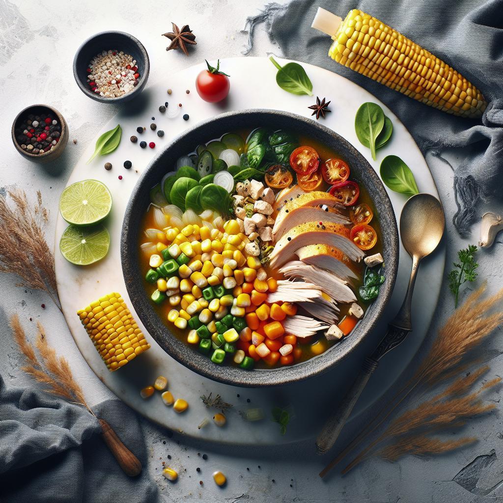 Turkey and Corn Soup: A Hearty Harvest in Every Bowl