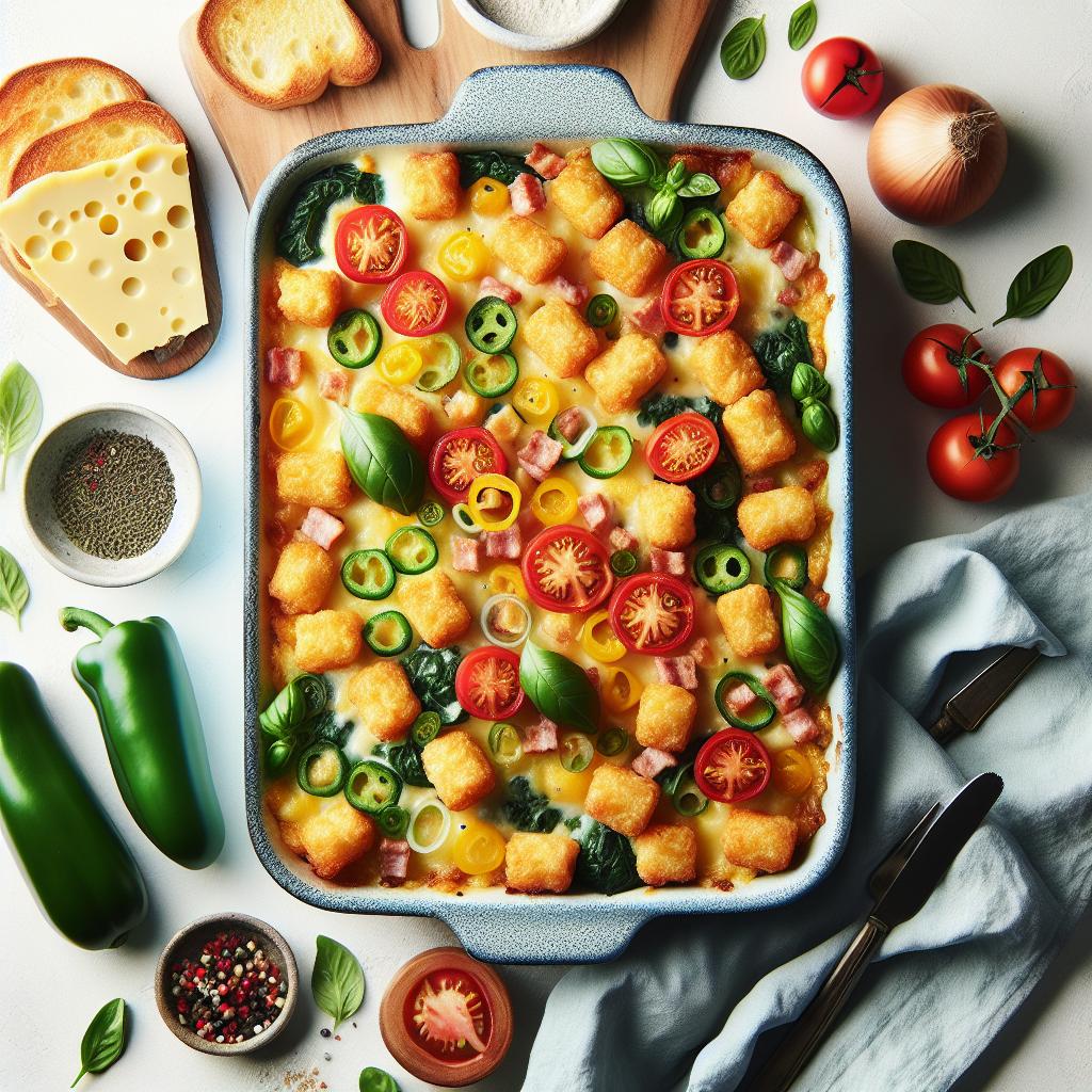 Make-Ahead Magic: Easy Freezer Tater Tot Casserole Recipe