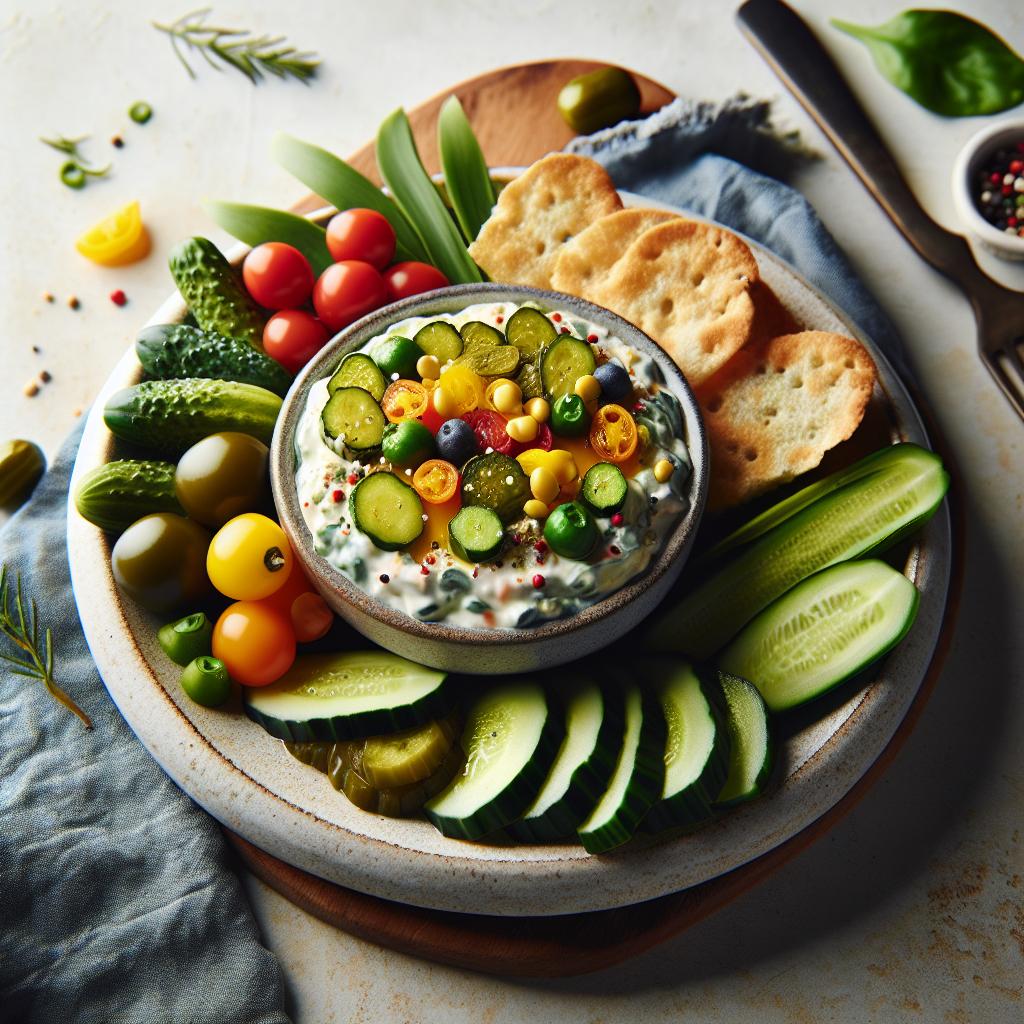 Tangy & Simple: Whip Up an Easy 5-Ingredient Pickle Dip