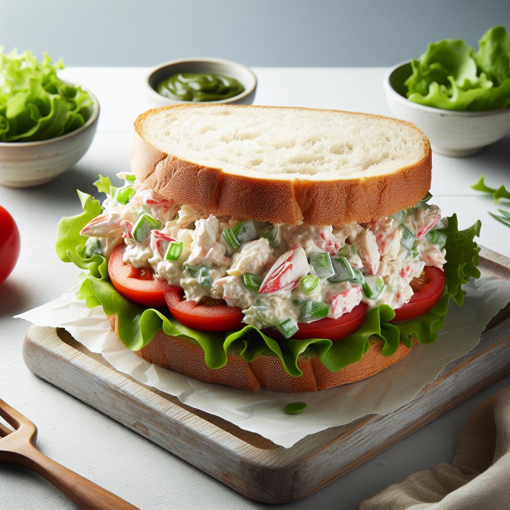 Quick & Fresh: Easy No-Cook Crab Salad Sandwich Recipes