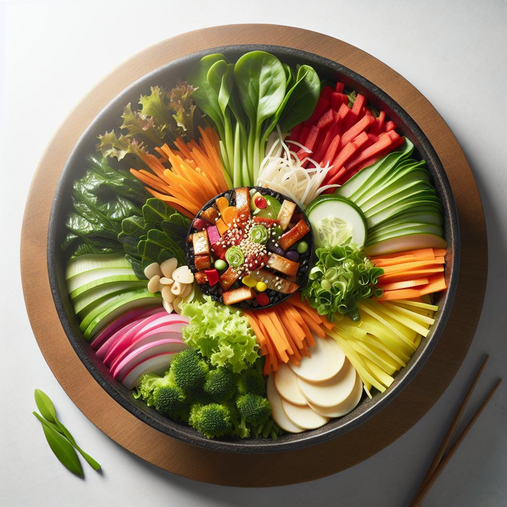 Bibimbap Bliss: Savoring Korea's Vibrant Veggie Harmony