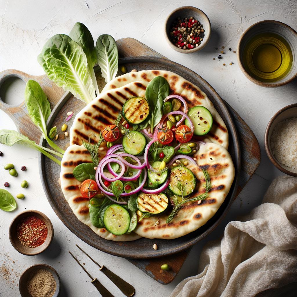 Whip Up a Quick 15-Minute Naan Bread BLT Delight