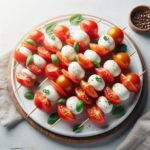 Fresh & Easy: No-Cook Tomato Mozzarella Skewers Recipe