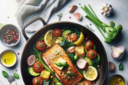 Savor Simplicity: One Pan Garlic Butter Salmon Magic