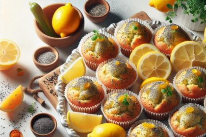 Start Your Day Right: Zesty Lemon Poppy Seed Muffins
