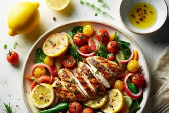Zesty Mediterranean Lemon Chicken: A Tangy Classic Recipe