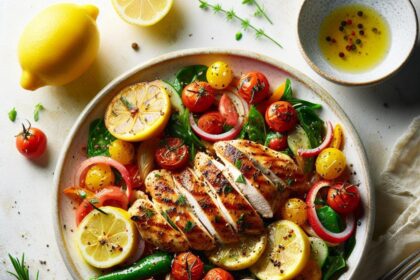 Zesty Mediterranean Lemon Chicken: A Tangy Classic Recipe