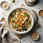 Savor the Flavors: Authentic Tofu Pad Thai with Crunchy Peanuts