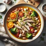 Hearty Chicken and Bean Soup: A Nourishing Comfort Bowl