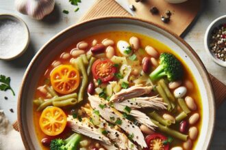 Hearty Chicken and Bean Soup: A Nourishing Comfort Bowl
