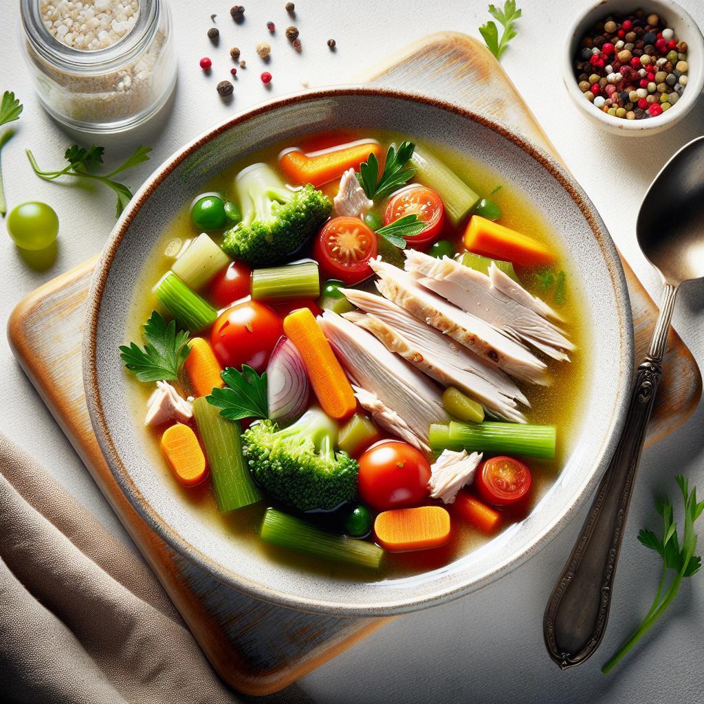 Hearty Turkey and Vegetable Soup: A Nourishing Delight