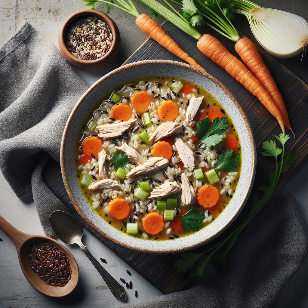 Hearty Chicken and Wild Rice Soup: Comfort in a Bowl