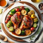 Sweet & Tangy Roasted Honey Balsamic Chicken Recipe