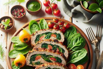 Wholesome Turkey and Spinach Meatloaf: A Nutritious Twist