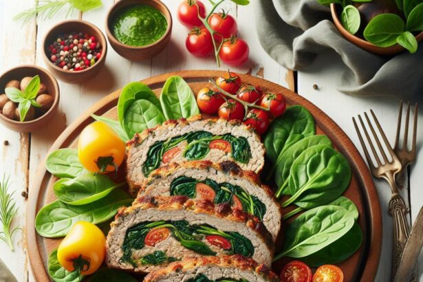 Wholesome Turkey and Spinach Meatloaf: A Nutritious Twist