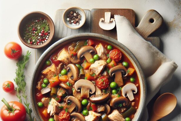Savory Turkey and Mushroom Stew: A Hearty Comfort Bowl