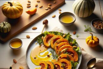 Golden Glow: The Sweet Magic of Roasted Squash with Honey