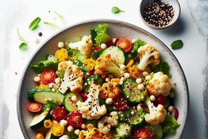 Crunchy Roasted Cauliflower Salad: A Nutritious Delight