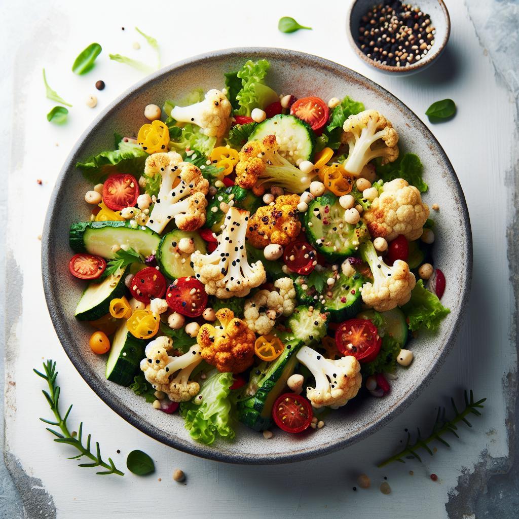 Crunchy Roasted Cauliflower Salad: A Nutritious Delight