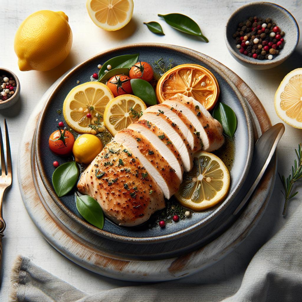 Zesty Turkey Piccata with Lemon: A Citrus-Infused Delight