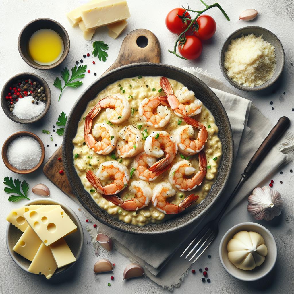 Decadent Creamy Garlic Shrimp: A Flavorful Seafood Delight