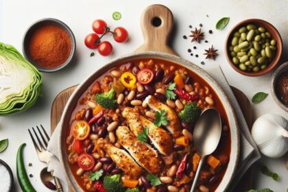Hearty Chicken and Bean Chili: A Flavorful Twist to Classic Comfort