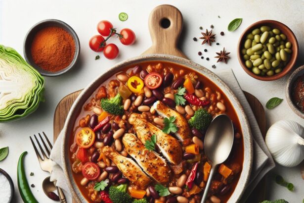Hearty Chicken and Bean Chili: A Flavorful Twist to Classic Comfort