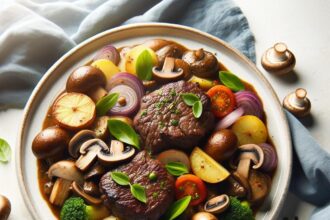 Hearty Harmony: Crafting the Perfect Beef and Mushroom Stew