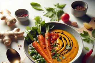 Warm Up Your Day with Roasted Carrot and Ginger Soup