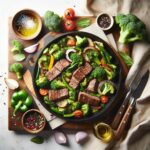 Sizzling Beef and Broccoli Skillet: Quick, Flavor-Packed Meal