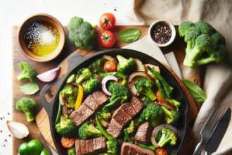 Sizzling Beef and Broccoli Skillet: Quick, Flavor-Packed Meal