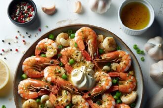 Irresistible Creamy Garlic Shrimp: A Flavorful Delight