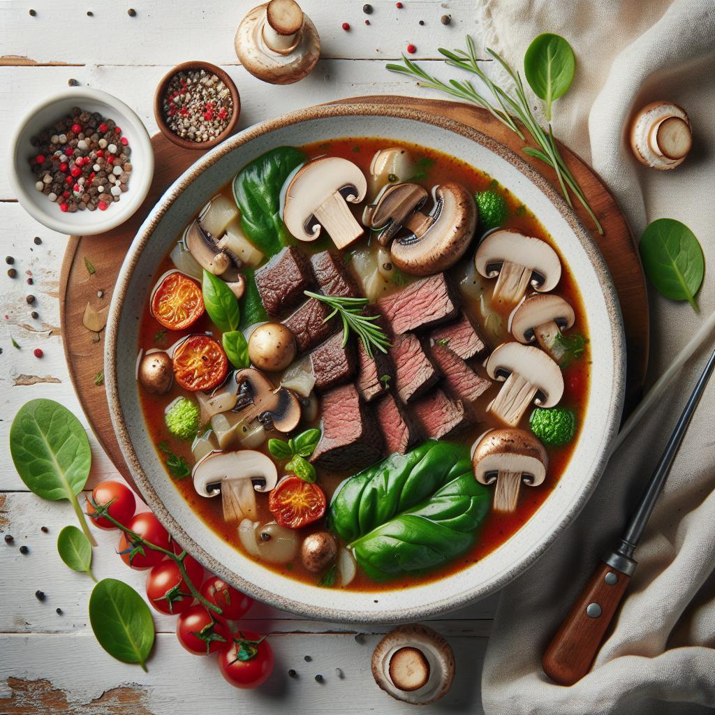 Savory Beef and Mushroom Soup: A Comfort Food Classic