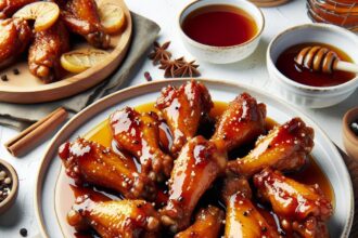 Sweet & Savory Baked Chicken Wings with Honey Glaze Delight