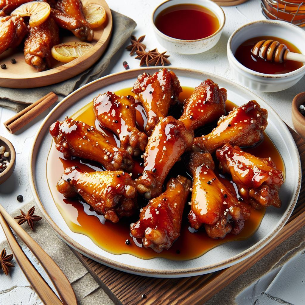 Sweet & Savory Baked Chicken Wings with Honey Glaze Delight