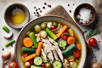 Hearty Turkey and Vegetable Soup: A Nutritious Comfort Bowl