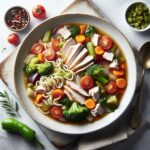 Hearty Turkey Vegetable Noodle Soup: A Wholesome Delight
