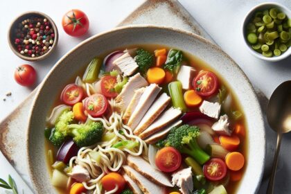 Hearty Turkey Vegetable Noodle Soup: A Wholesome Delight