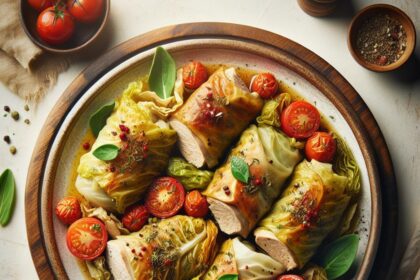 Savory Turkey Stuffed Cabbage Rolls: A Hearty Delight