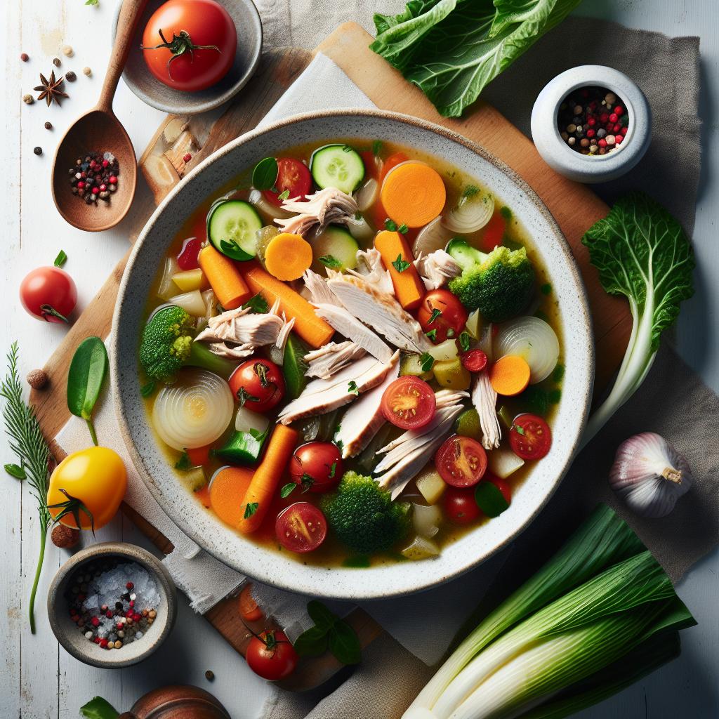 Wholesome Turkey and Vegetable Soup: A Nutritious Delight