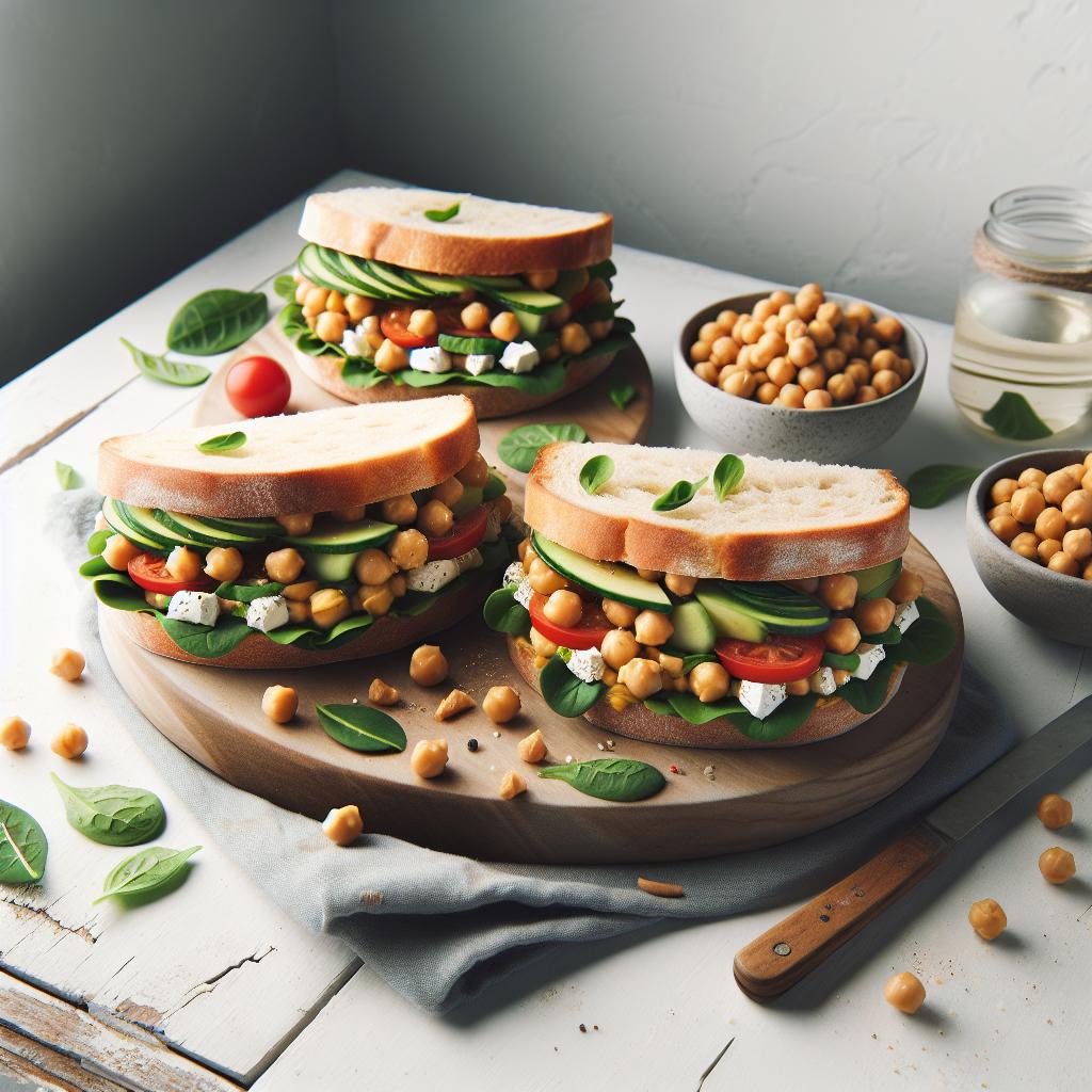 Chickpea Salad Sandwiches: A Tasty Twist on Classic Lunch
