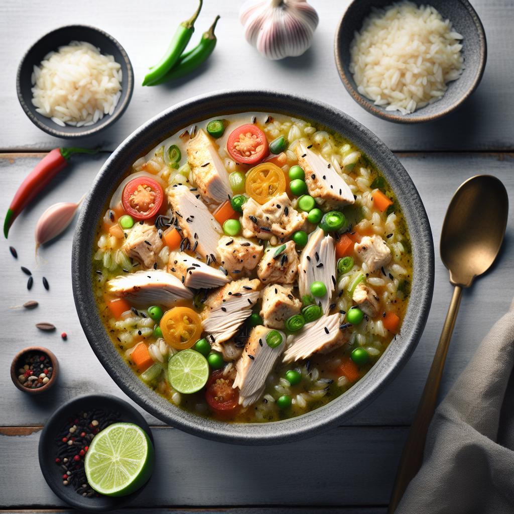Hearty Chicken and Rice Soup: Comfort in Every Spoonful