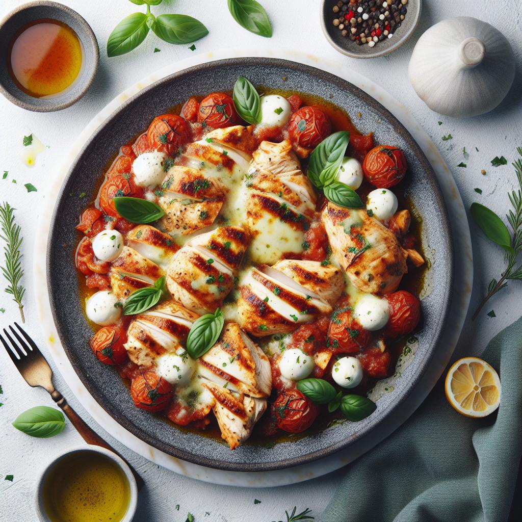 Savor the Classic: Chicken Marinara with Melted Mozzarella