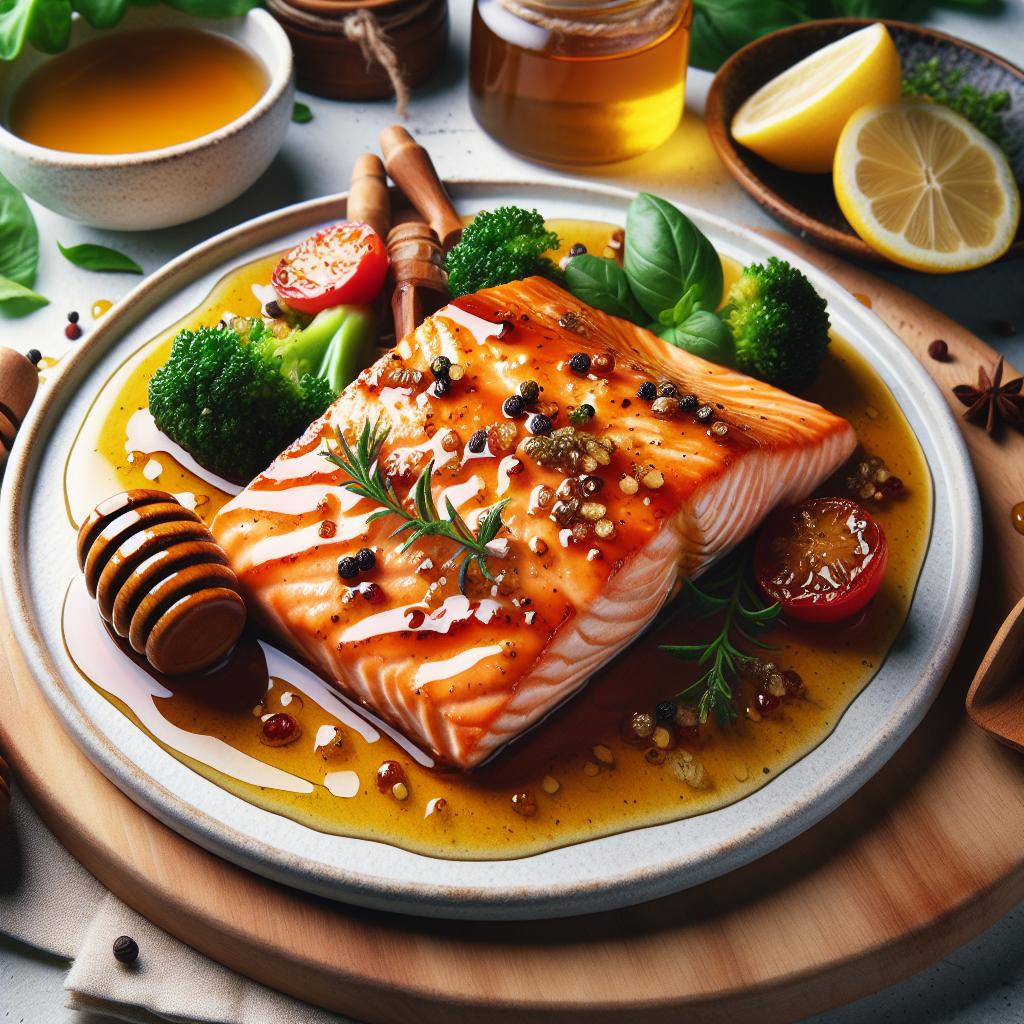 Sweet & Savory: The Art of Honey Glazed Salmon Fillets