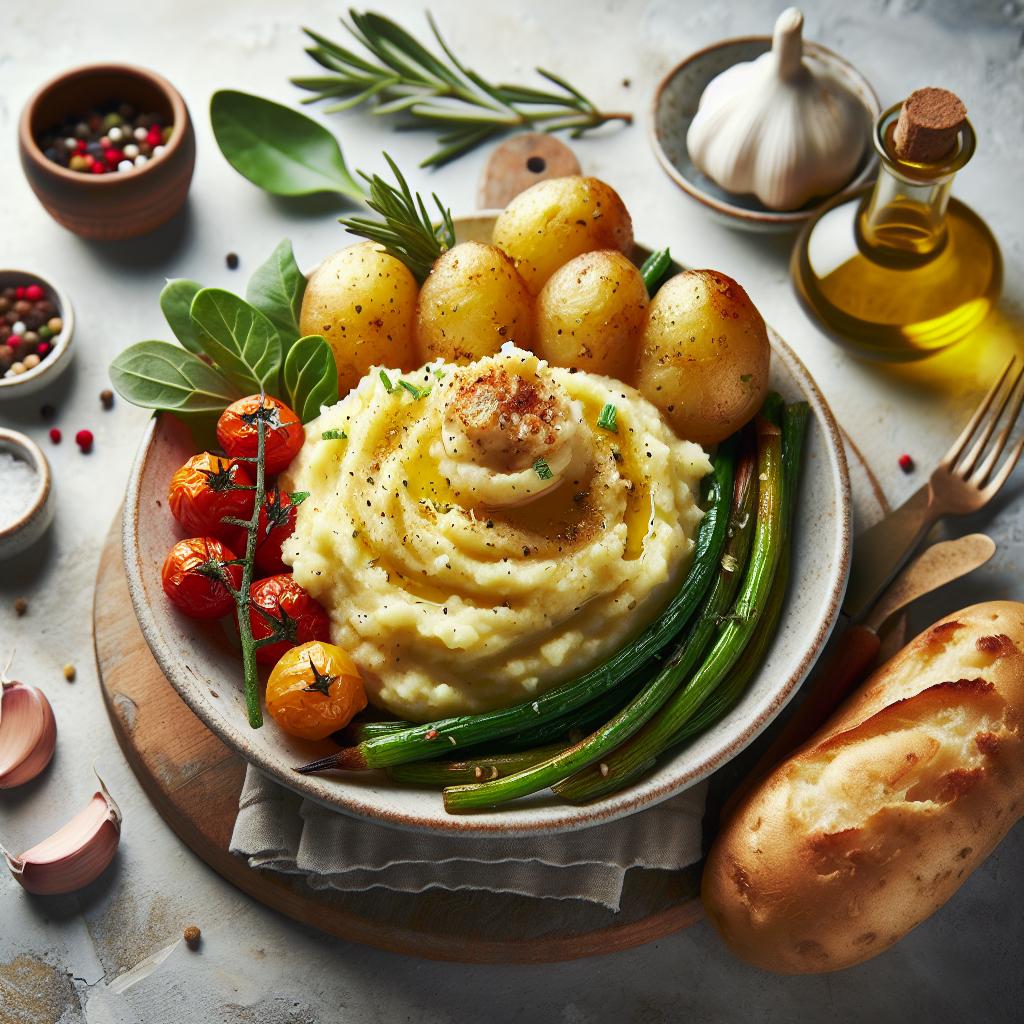 Creamy Roasted Garlic Mashed Potatoes: A Flavorful Twist