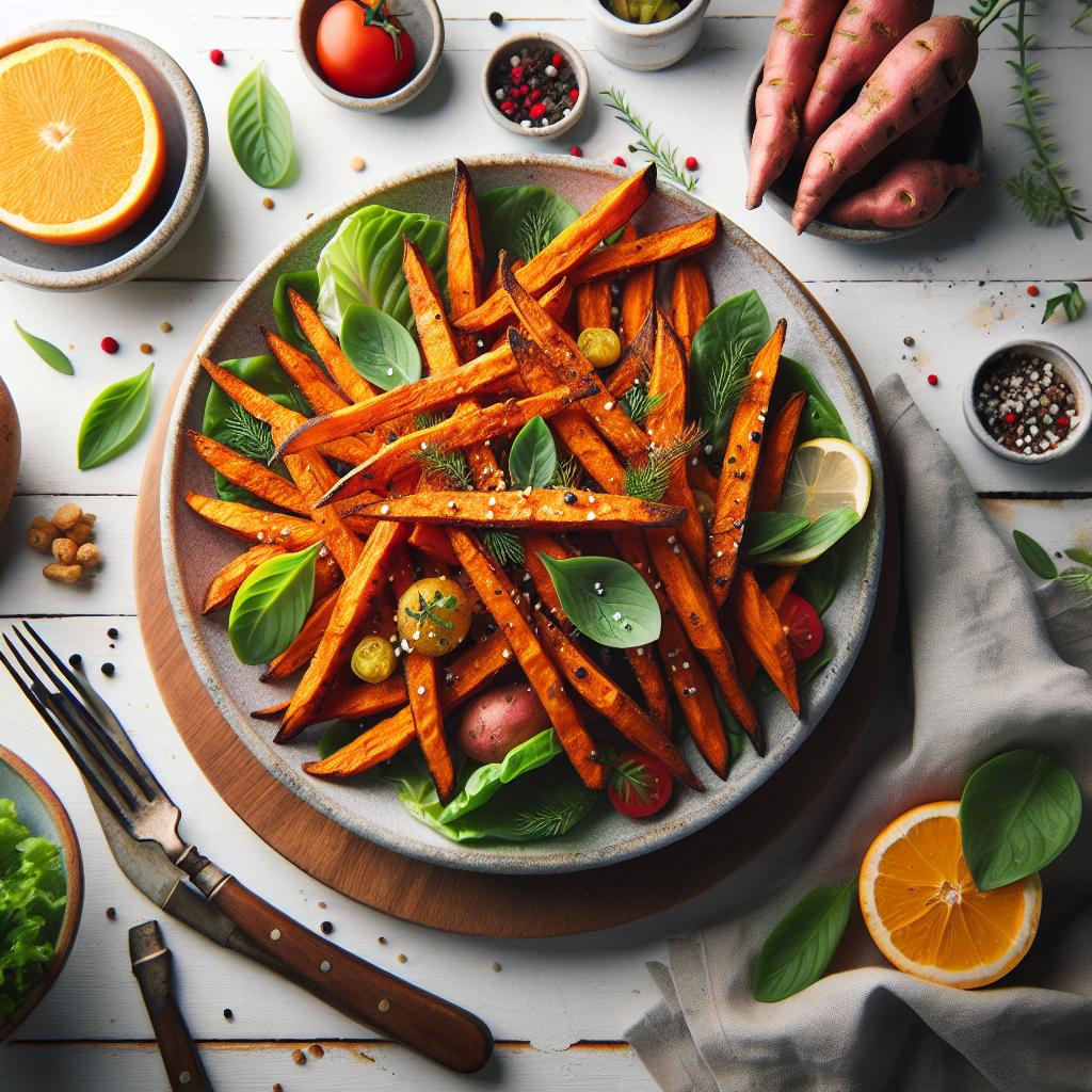 Crispy Roasted Sweet Potato Fries: A Healthy Twist on a Classic
