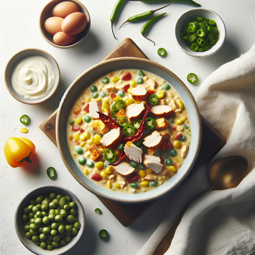 Cozy Up with Creamy White Chicken Chili: A Flavorful Twist