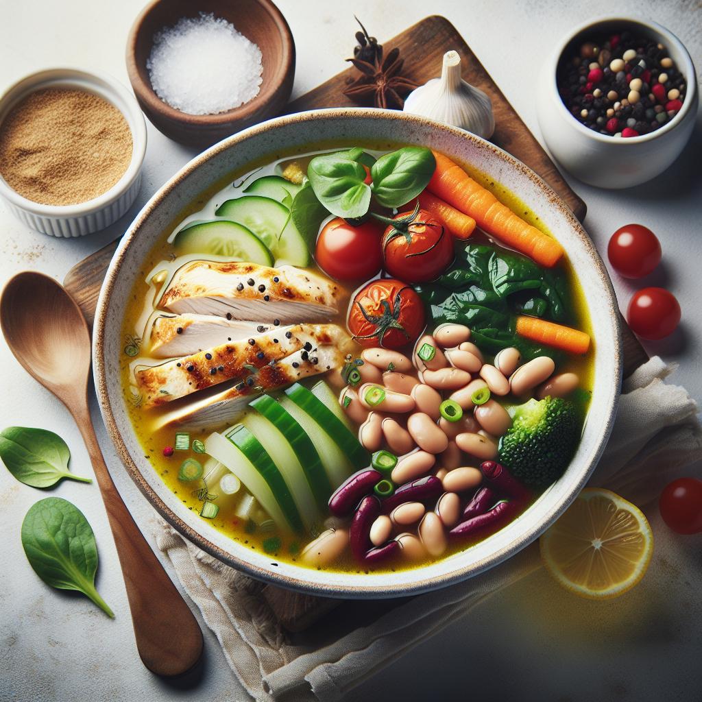 Hearty Chicken and Bean Soup: A Nutritious Comfort Classic