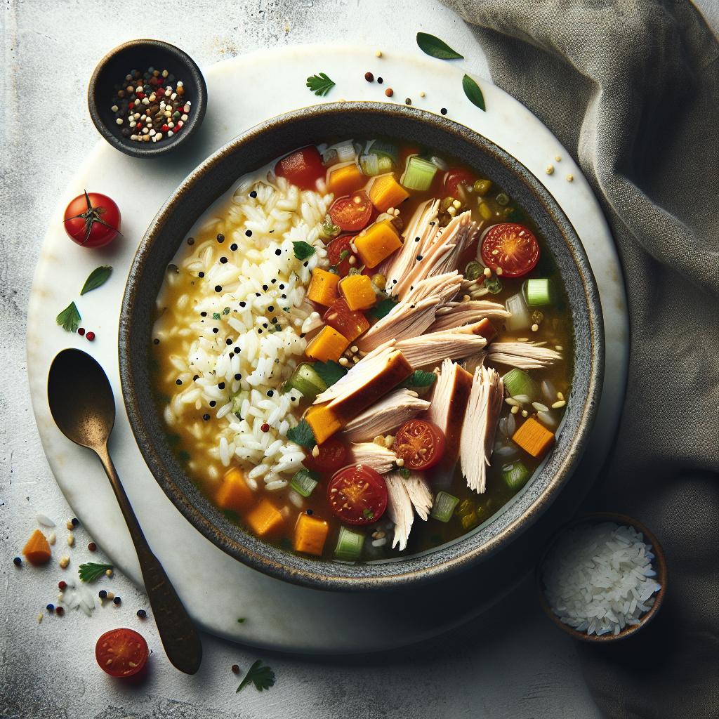 Hearty Turkey and Rice Soup: A Comfort Bowl of Flavor
