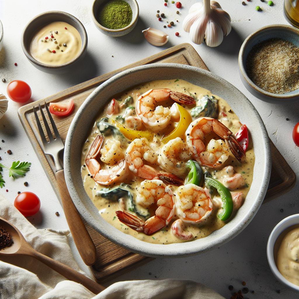 Decadent Creamy Garlic Shrimp: A Flavorful Seafood Delight